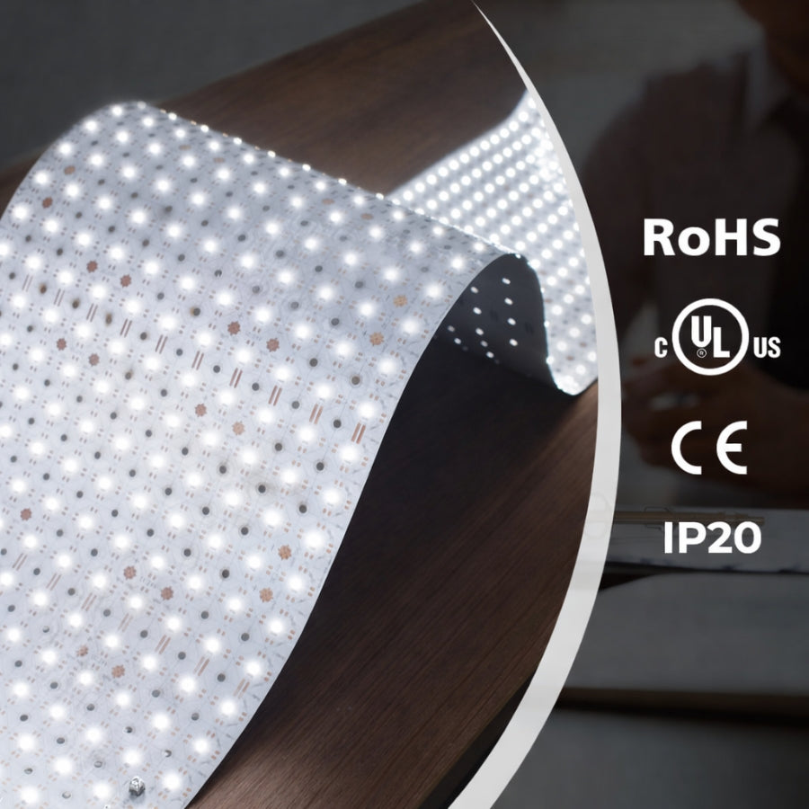 WAWA Lights Cool White LED Light Sheet 6000K for Countertop Backlighting