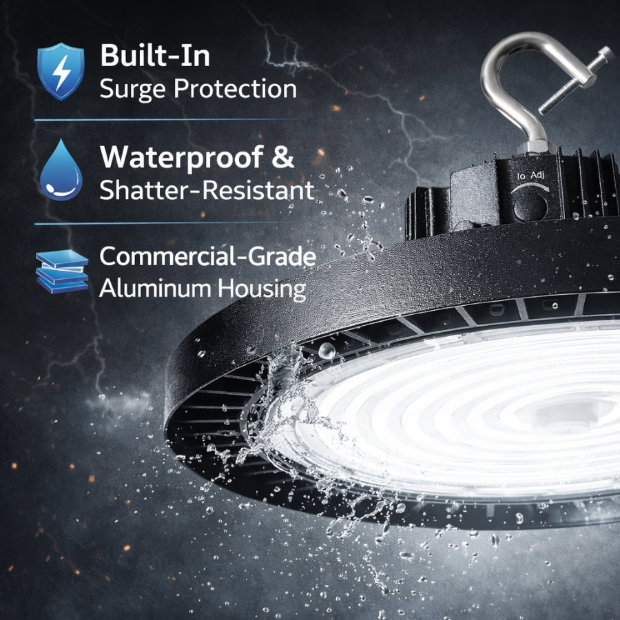 WAWA Lights Commercial grade LED high bay UFO lights