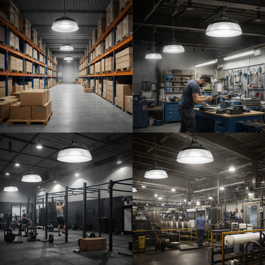 WAWA Lights High Bay Acrylic Reflector for UFO High Bay use case