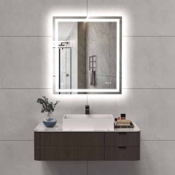 WAWA Lights LED Bathroom Mirror Lights 32x36 Inch