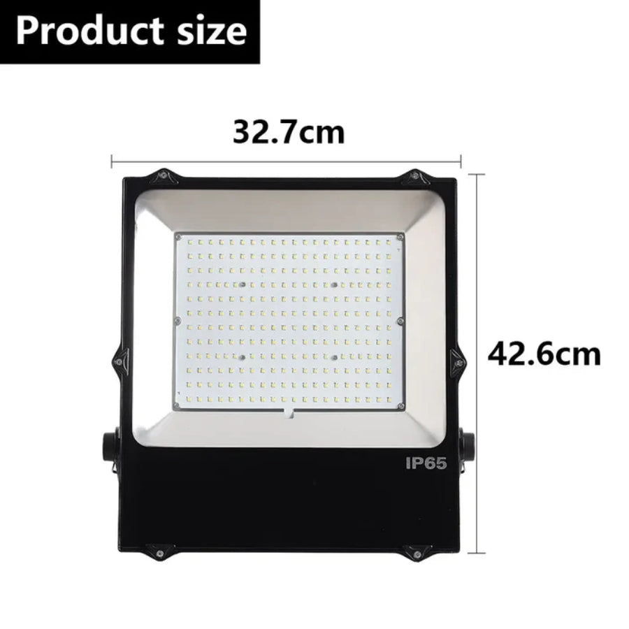 WAWA Lights 300W LED outdoor flood light dimensions