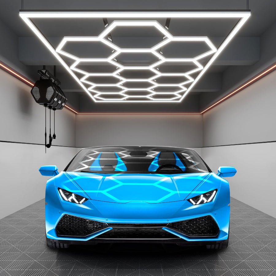 WAWA Lights LED Haxagon Garage Light