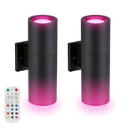 WAWA Lights RGBW Outdoor Wall Light 72W 2Pack