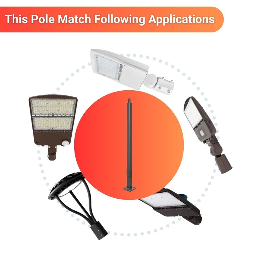 WAWA Lights Steel Light Pole application