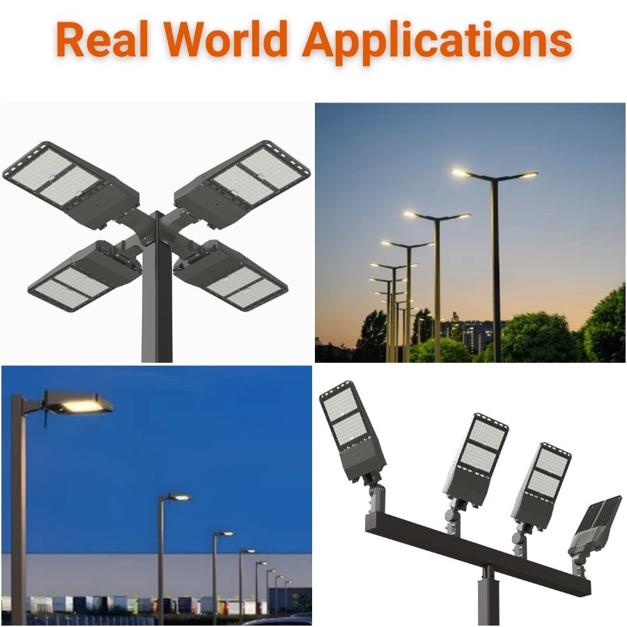 WAWA Lights Steel Light Pole real world application