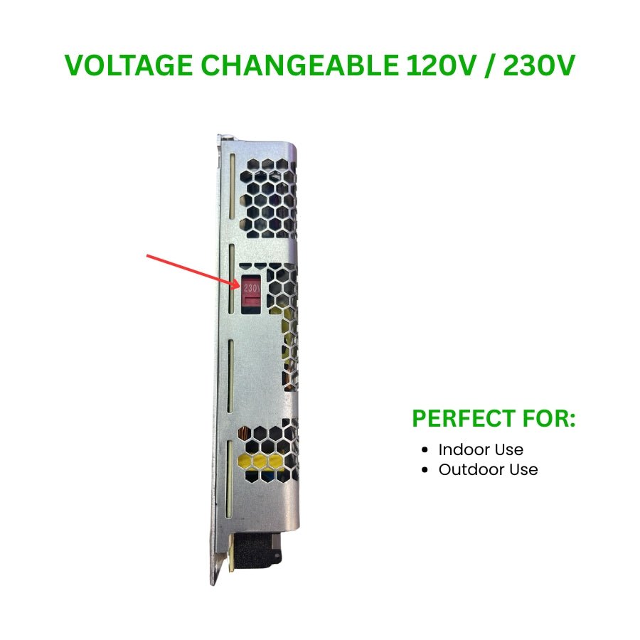 WAWA Lights Switchable Power Supply voltage changeable