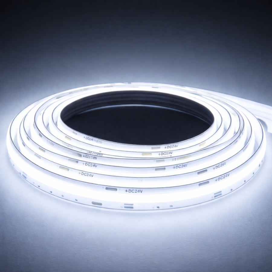 WAWA Lights 32FT COB LED Strip Light, Cool White 6000K, 24V, CRI90+, Dot-Free, 0–10V Dimmable