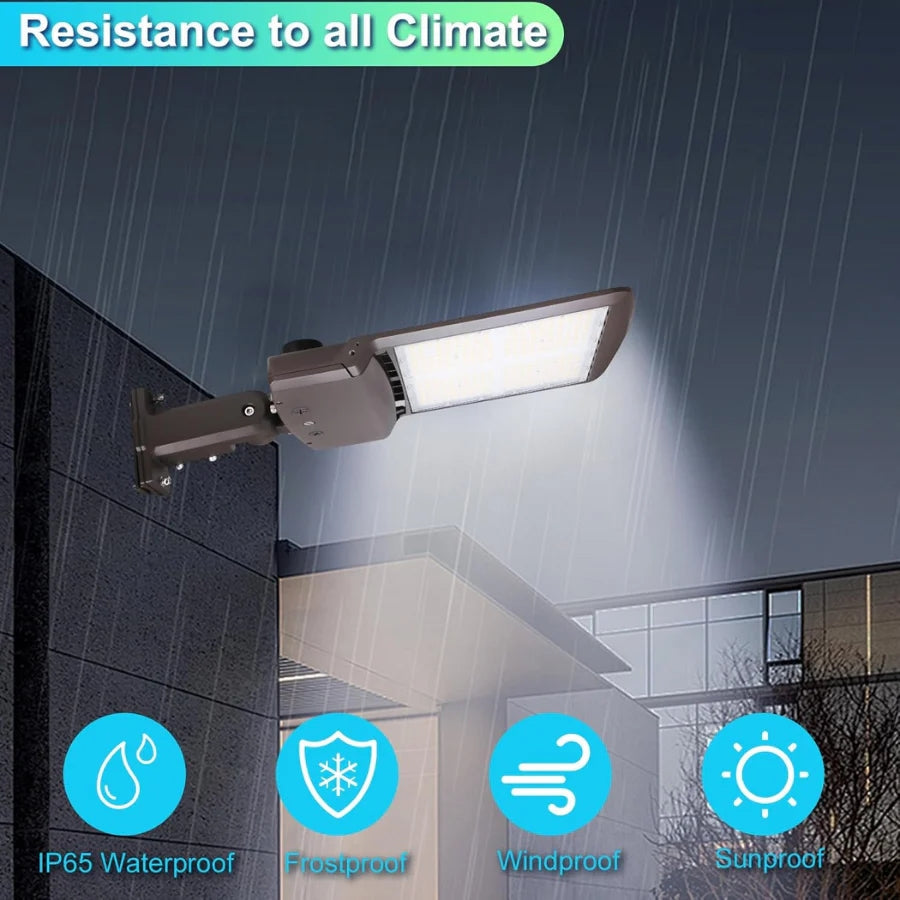WAWA Lights LED Stadium & Sports Field Light, 300W, 240W, 200W, Up to 45,000 lumens at 5000K, 5000K, IP65 (Waterproof), 0–10V Dimmable, UL & DLC