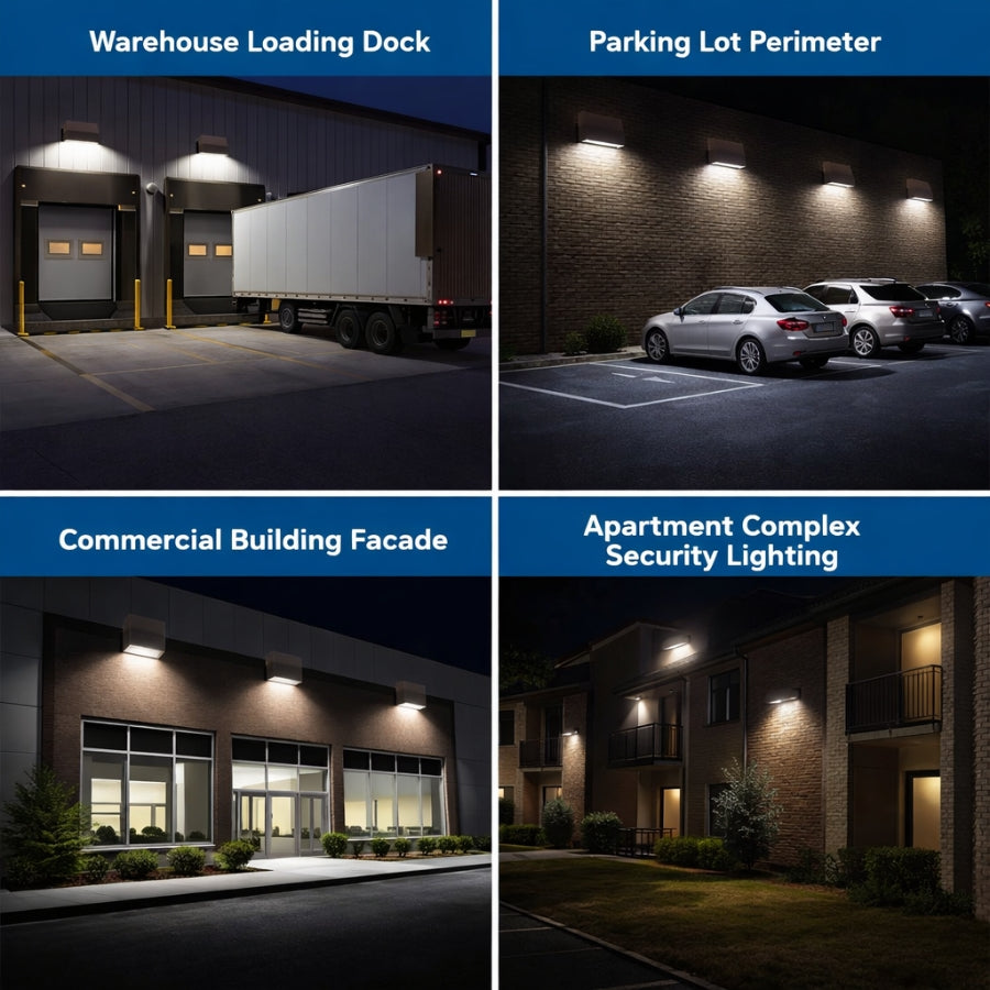 WAWA Lights commercial LED wall pack lights use case