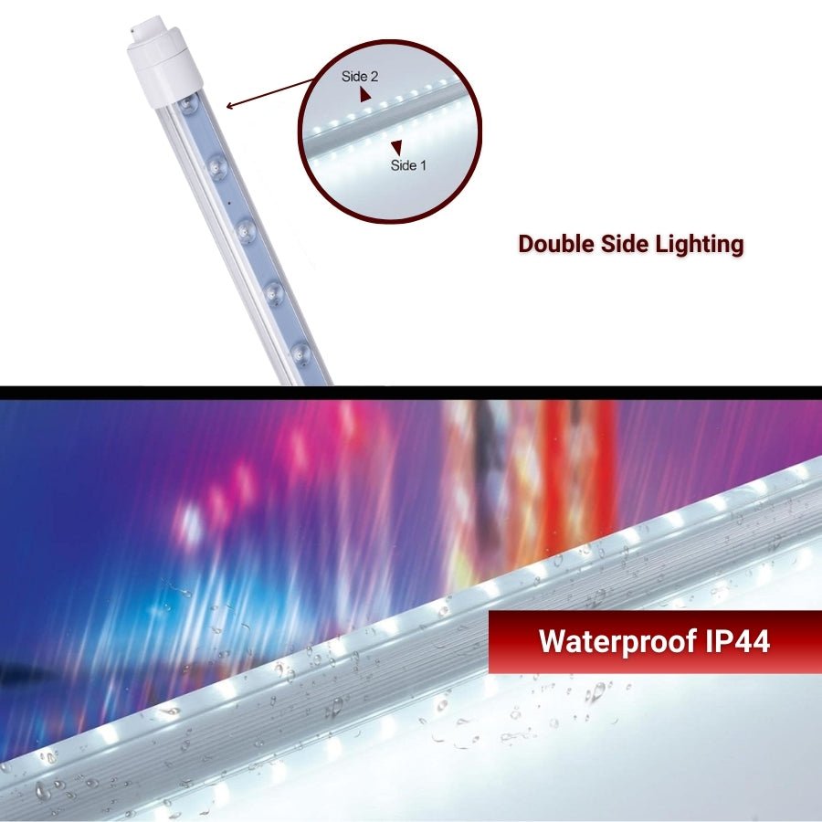 WAWA Lights Double sided LED tube lighting