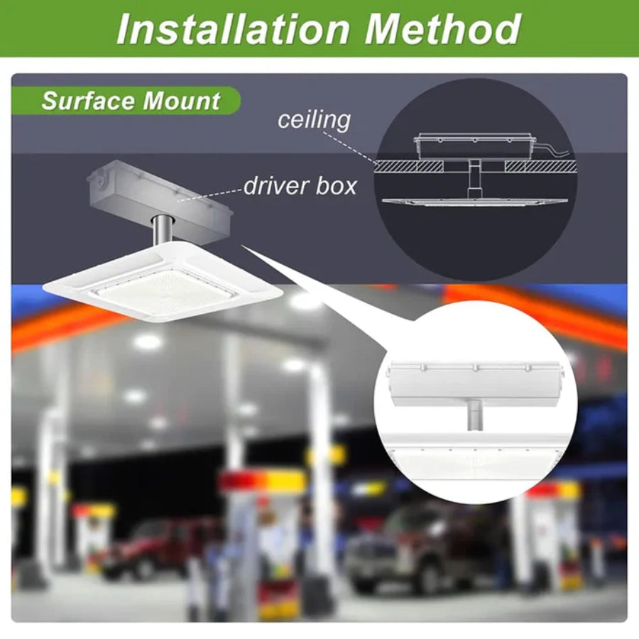 WAWA Lights gas station canopy lights, LED