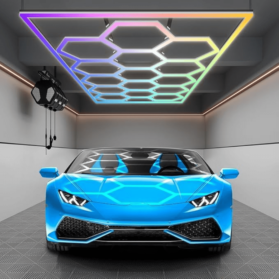WAWA Lights Hexagon lights for garage