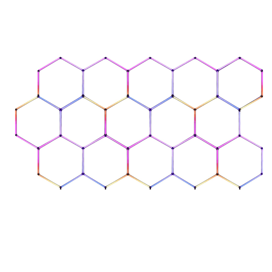 WAWA Lights Hexagon lights grid rbg