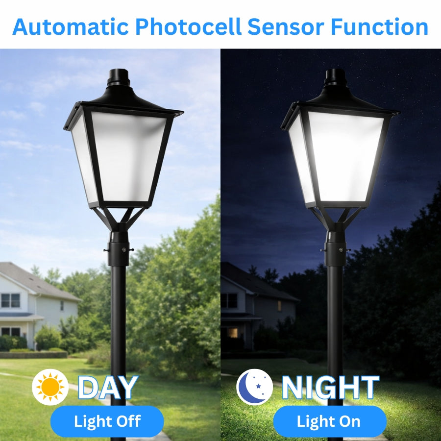 WAWA Lights LED dusk to dawn light day night photocell function