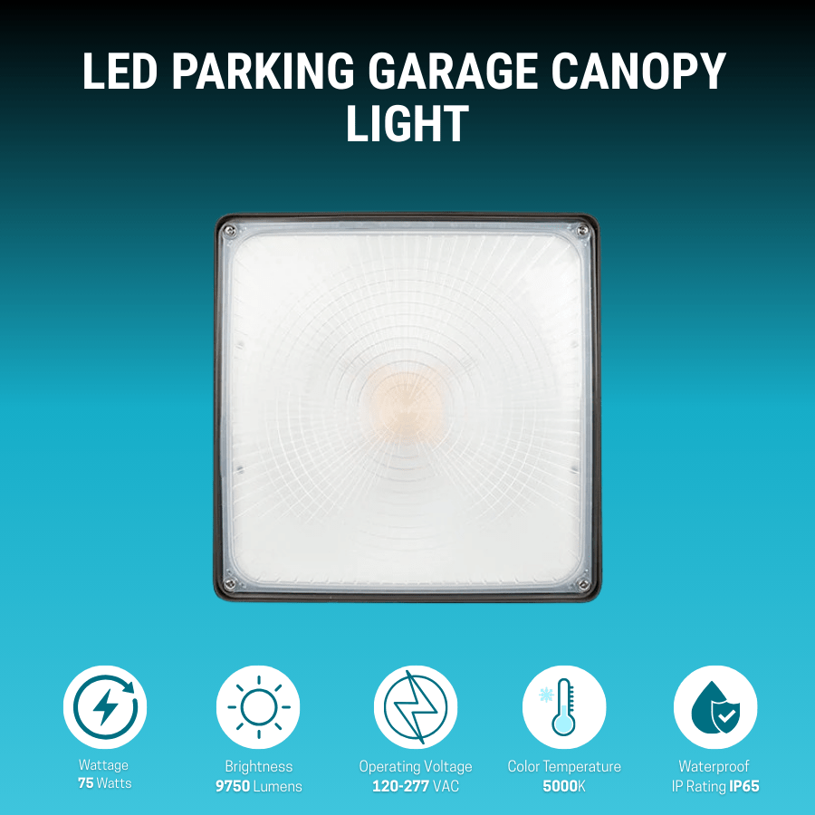 WAWA Lights LED canopy lights for gas station