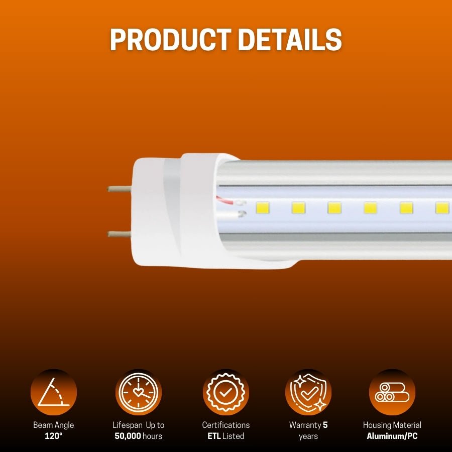 WAWA Lights LED fluorescent tube light fixtures product details