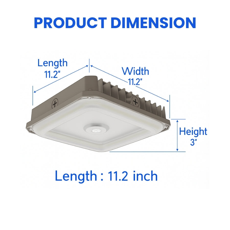 WAWA Lights LED garage canopy lights