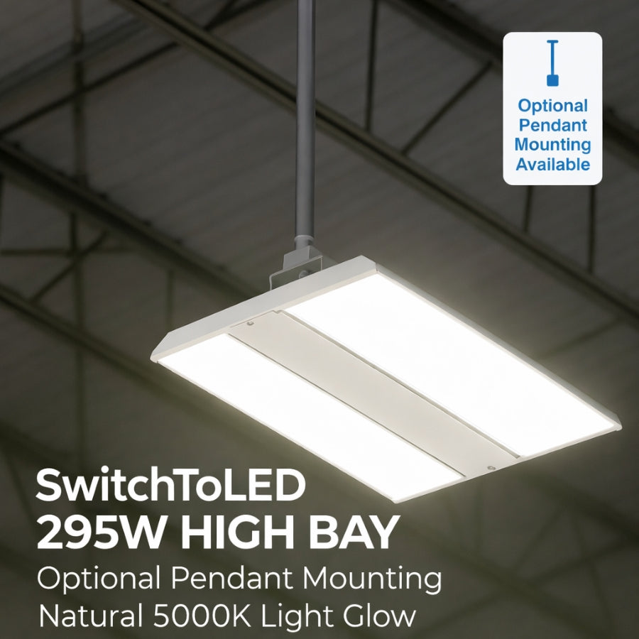 WAWA Lights LED linear high bay light 295W