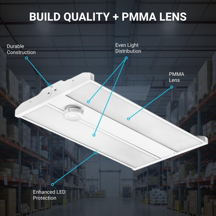 WAWA Lights LED linear high bay lighting 165W