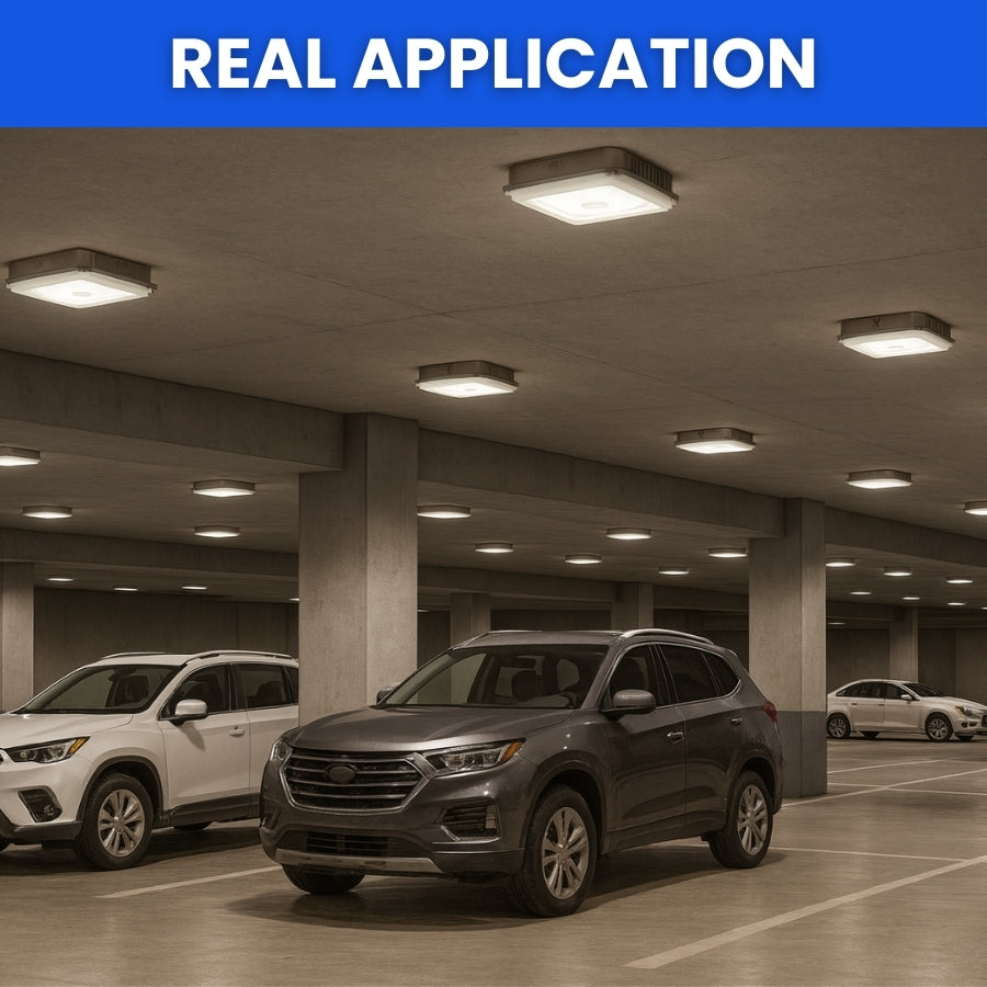 WAWA Lights LED parking garage canopy light