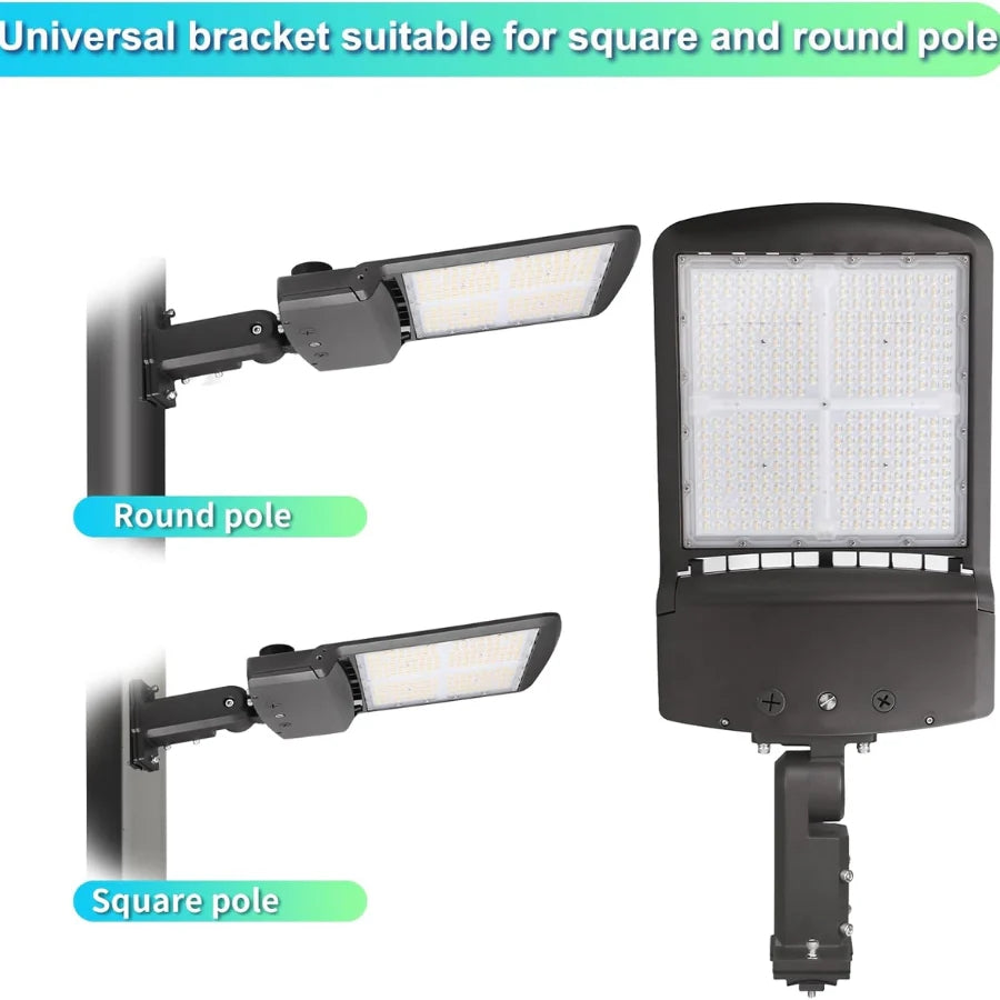 WAWA Lights LED Stadium & Sports Field Light, 300W, 240W, 200W, Up to 45,000 lumens at 5000K, 5000K, IP65 (Waterproof), 0–10V Dimmable, UL & DLC