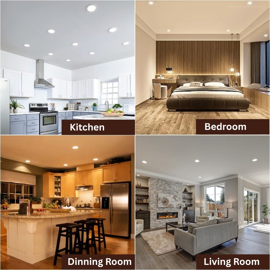 WAWA Lights LED recessed ceiling light fixtures use cases