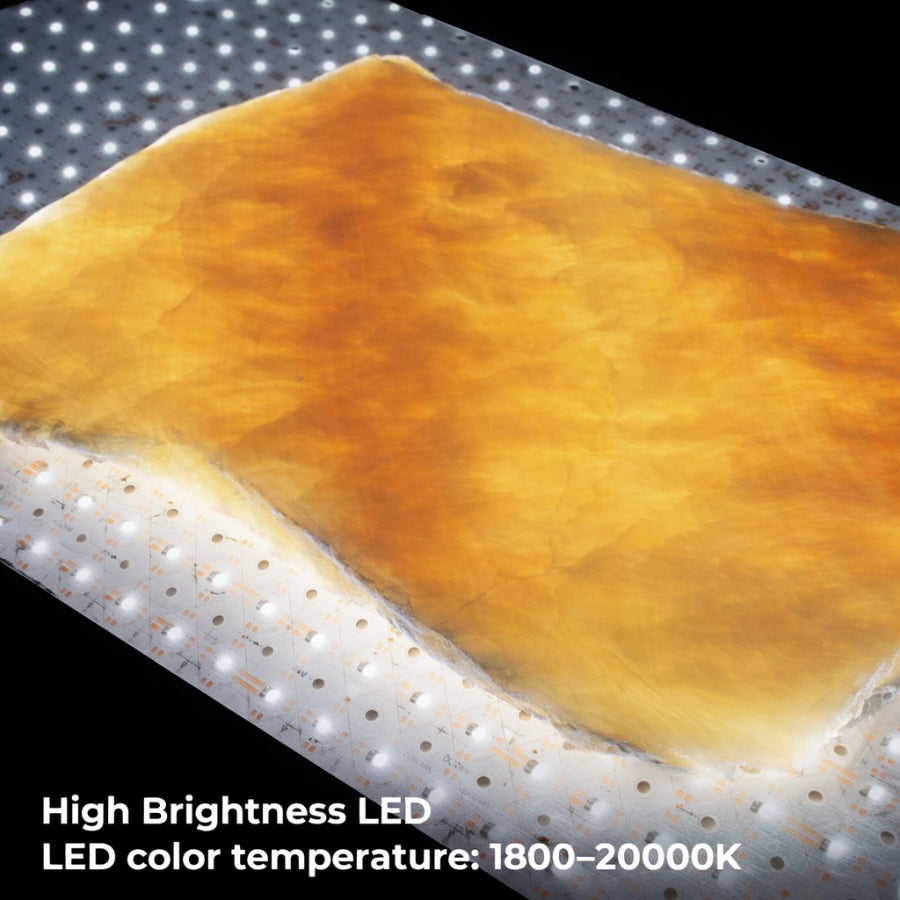 WAWA Lights Cool White LED Light Sheet 6000K for Countertop Backlighting