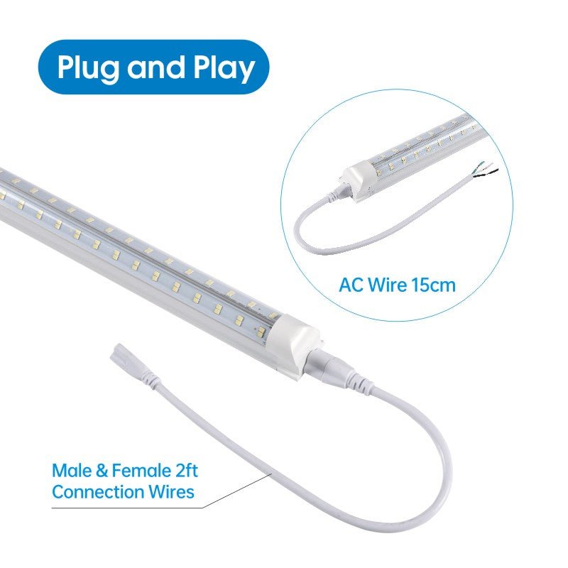 WAWA Lights LED tube lights with plug and play