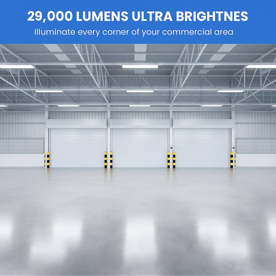 WAWA Lights linear high bay light, 29,000 lumens, 5000K