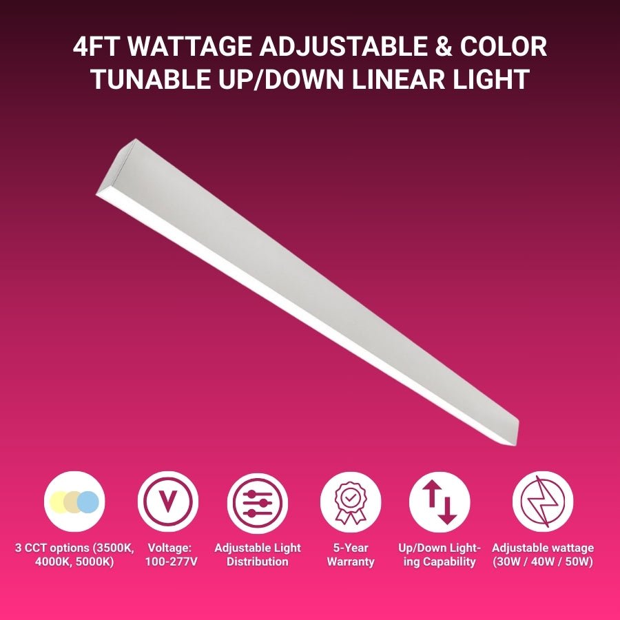 WAWA Lights Linear light fixture 4ft
