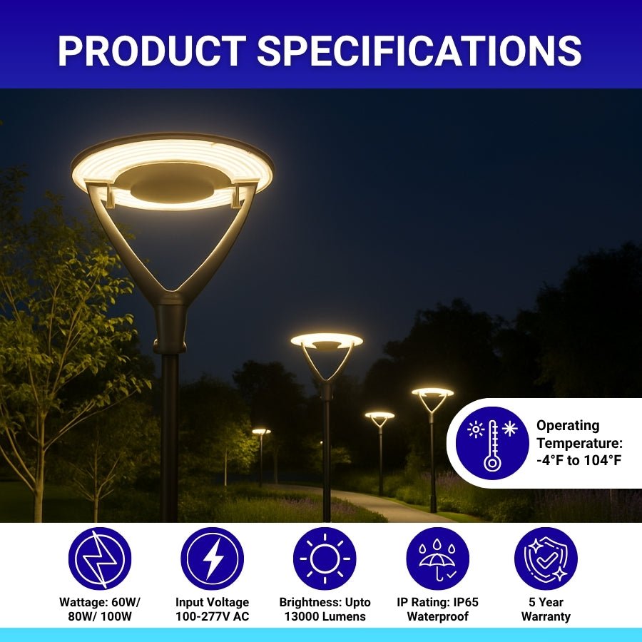 WAWA Lights Outdoor Post lamp light fixture