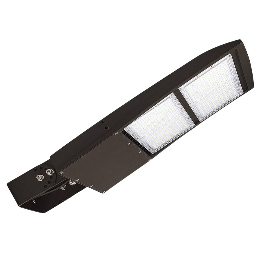 WAWA Lights 450W LED Parking Lot Shoebox Light, 58,500 Lumens, 5000K, Type III, IP65, DLC & UL