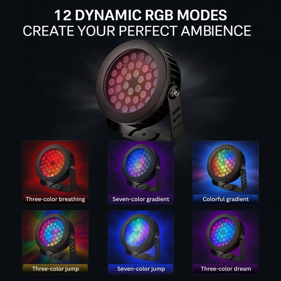 WAWA Lights Outdoor RGB LED flood lights