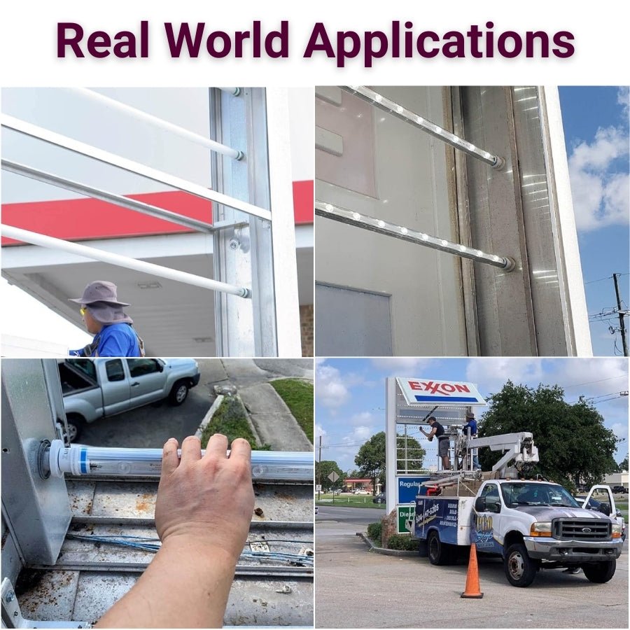 WAWA Lights Switch to LED light shop real world application