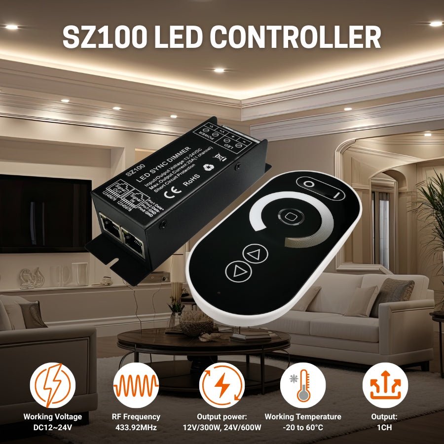 WAWA Lights Sz100 LED sync dimmer and controller