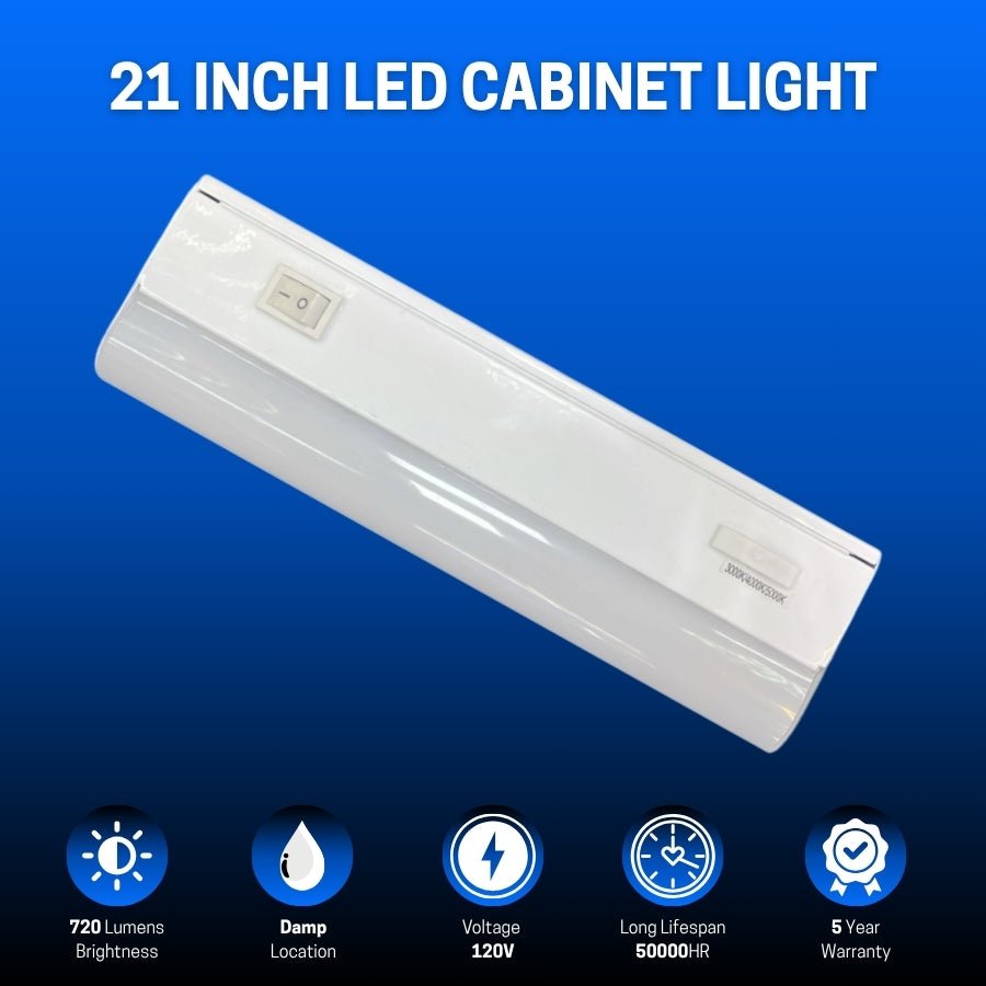 WAWA Lights Under cabinet light bar LED 21 inch
