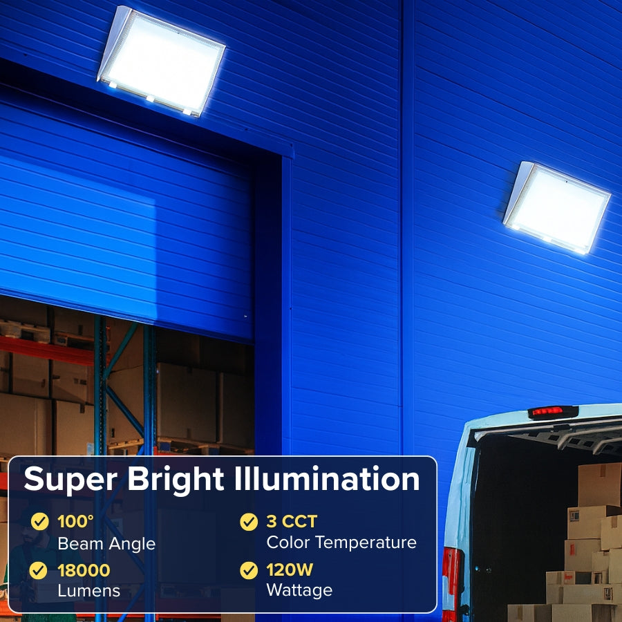 WAWA Lights Wall pack LED lights built for commercial use