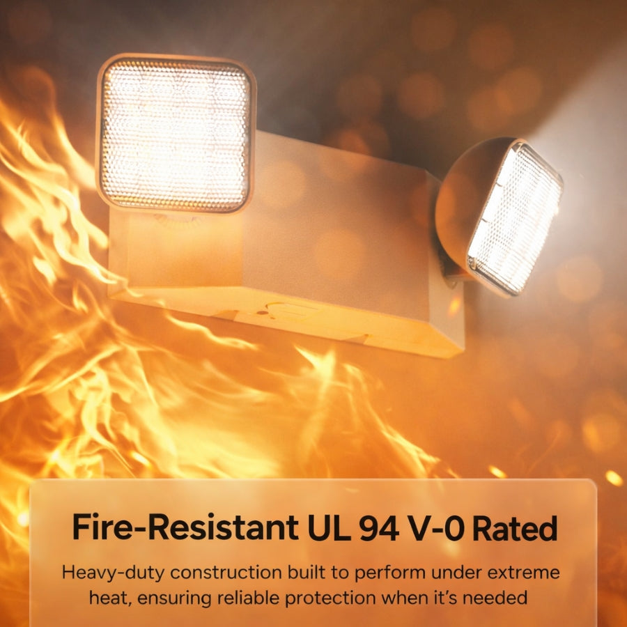 WAWA Lights Fire resistant LED emergency light ul94 v0