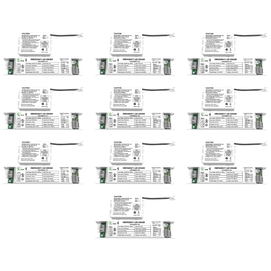WAWA Lights 8W Low-Temp Emergency LED Backup Driver, LiFePO4