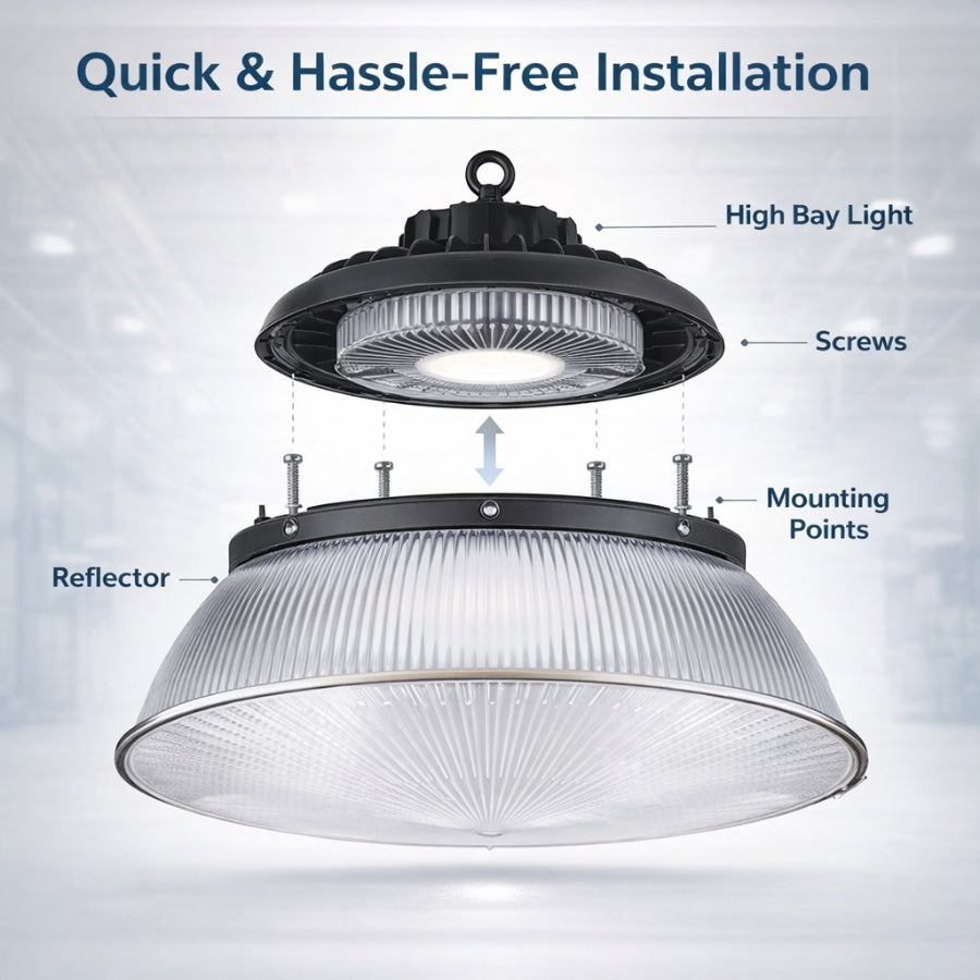 WAWA Lights Acrylic high bay reflector