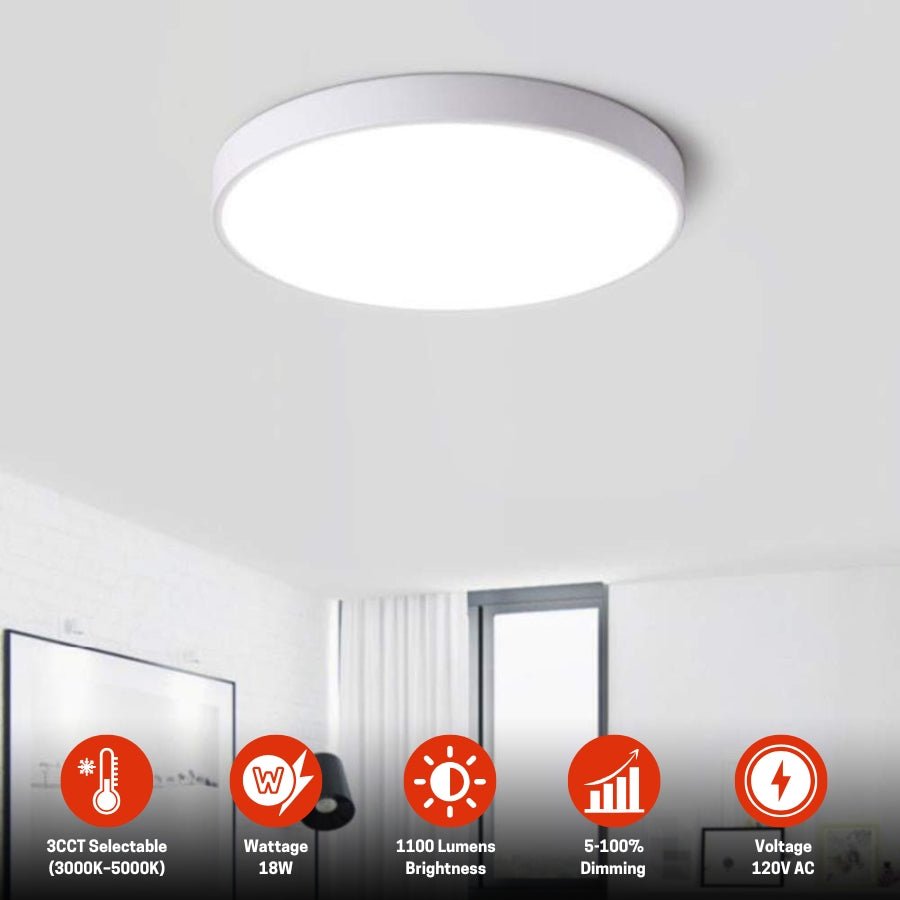 WAWA Lights LED ceiling lights flush mount product features