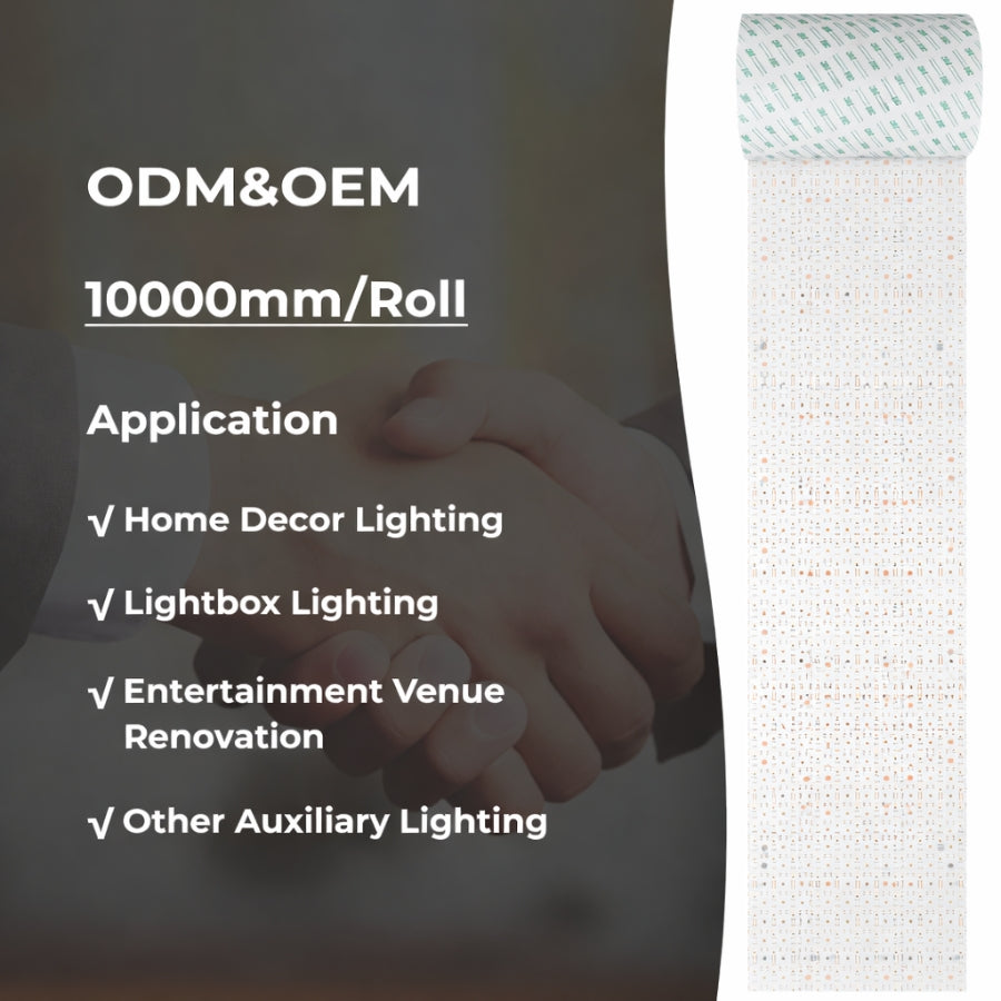 WAWA Lights cool white 6000K LED light sheet for countertop backlighting